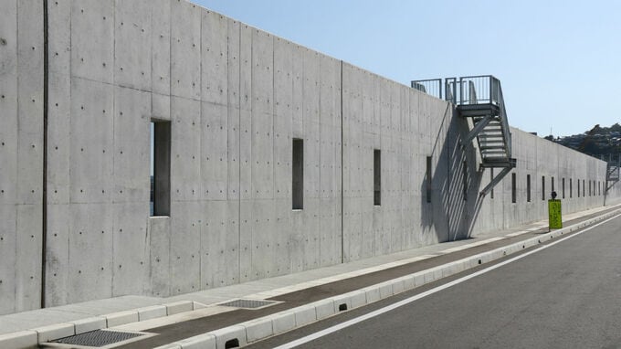 防潮堤　海閉ざす壁 見える防潮壁の関連銘柄に注目