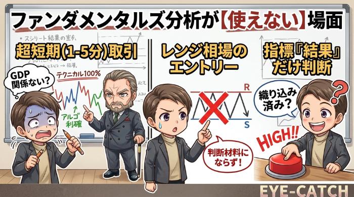 ファンダメンタルズ分析が使えない場面