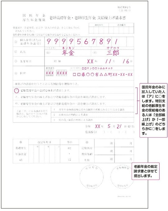 出典：『これ1冊ですっきりわかる！　年金のしくみともらい方　26－27年版』（ナツメ社）より