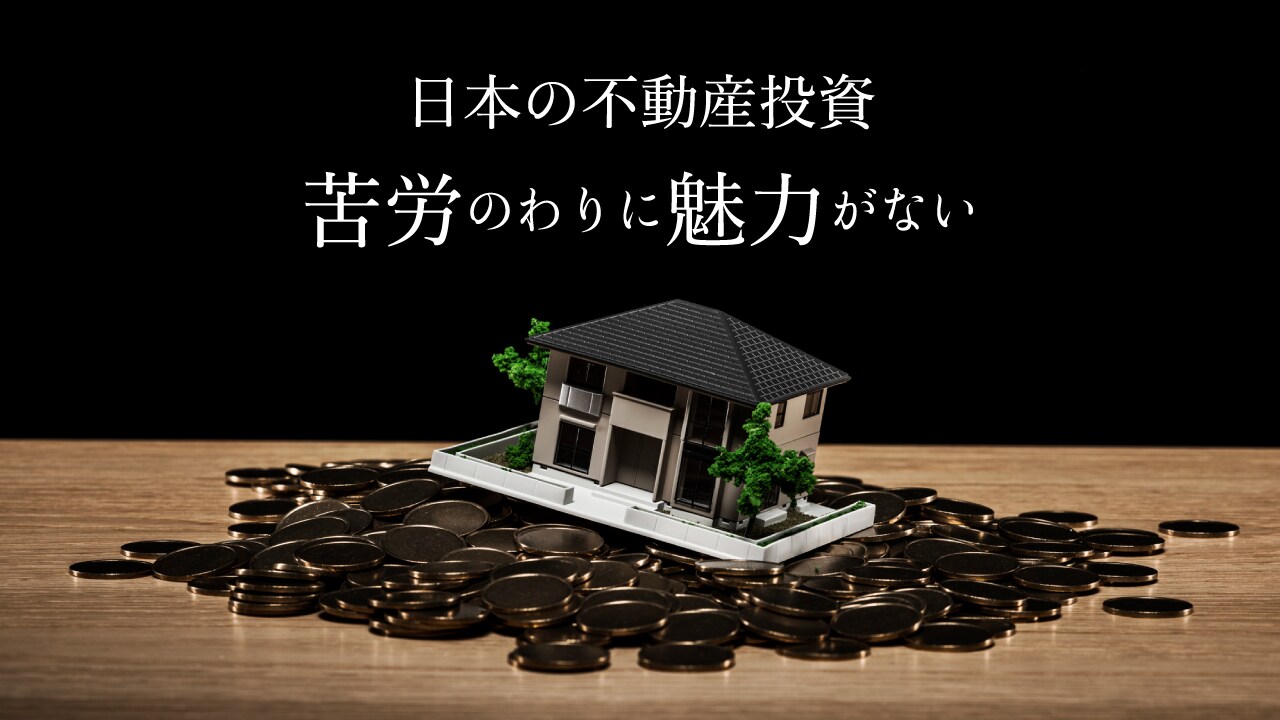 日本の不動産投資が「苦労のわりに魅力がない」といえるワケ