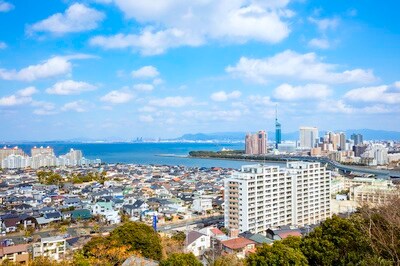 美しい福岡の都市風景（出所：PIXTA）