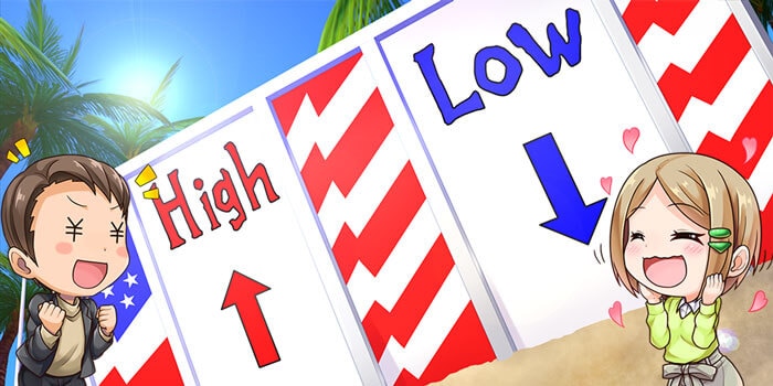 バイナリーオプションは2択