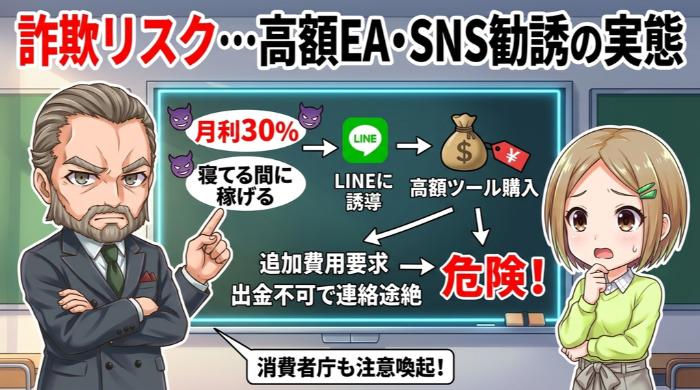  SNSで見つけた「億り人EA」を買う
