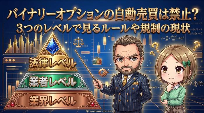 バイナリーオプション自動売買が禁止な理由と合法的な代替手段5選