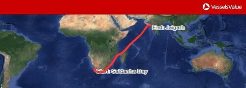 図5：AISの旅路の例