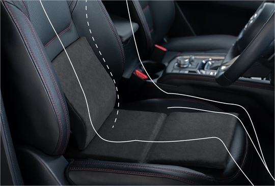 ※『ハグドライブ シートパッド ハイエストHP』のセット利用例