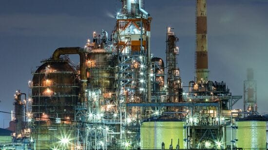 川崎の工業地帯