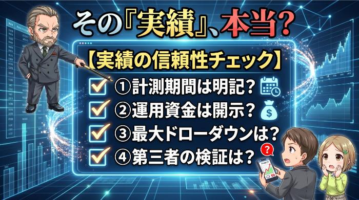 見抜くための4つのチェックポイント