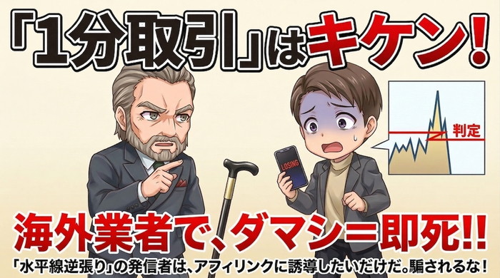 海外バイナリーオプション業者は利用NG