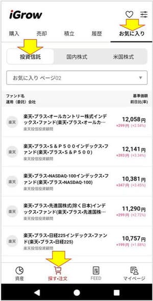 お気に入りページ