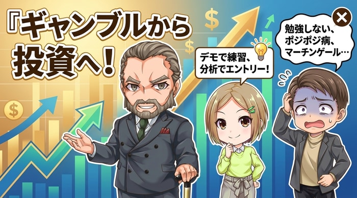 バイナリーオプションをギャンブルにするかは自分次第