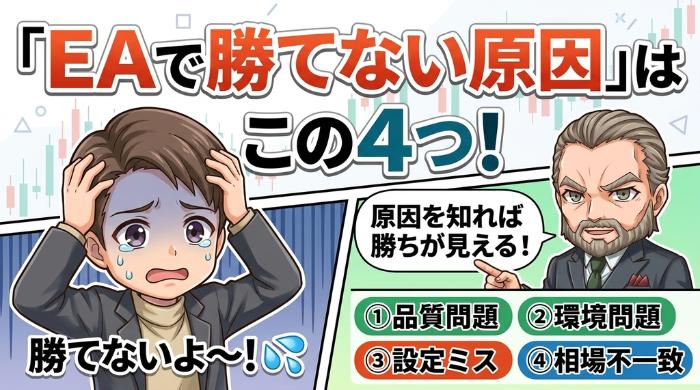 始めたばかりにやりがちな「4つの失敗パターン」