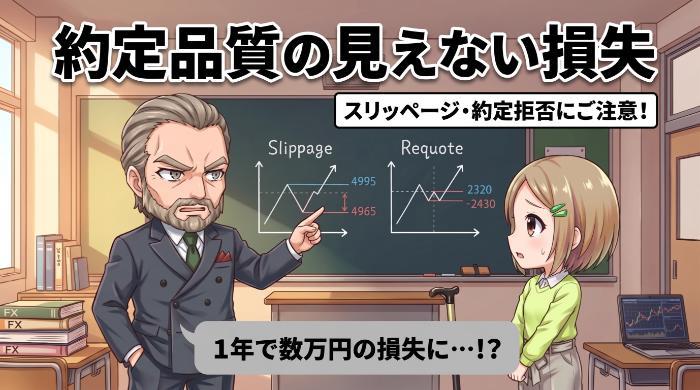 スリッページとスプレッドがEAの利益を食い尽くすケース