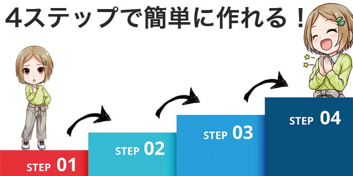 クレジットカードの作り方4ステップ