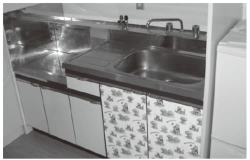 キッチンをリメイク？？？かわいいと言えば、かわいいのですが…