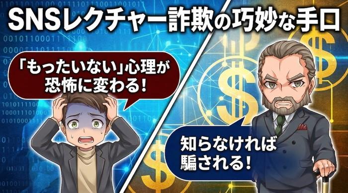 「自分が悪い」と思う必要はない。この手口は誰でも引っかかるように設計されている