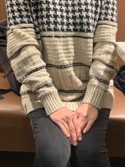 麻布十番駅近くのカフェでお話を聞かせてくれた、港区母子さん