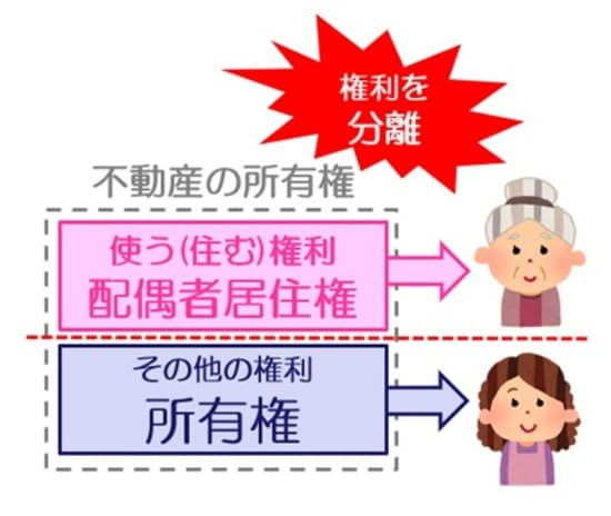 所有権を2つに分離