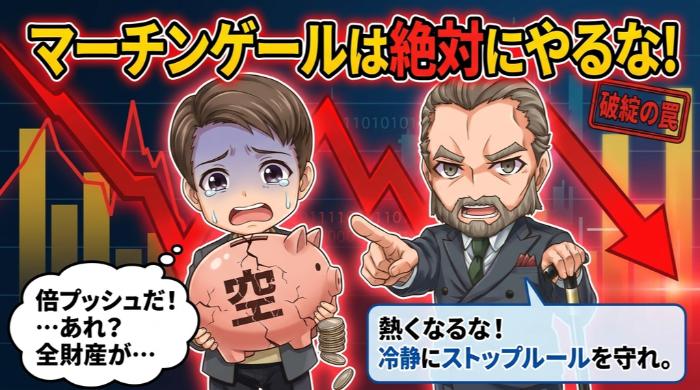 マーチンゲールは絶対にやるな ─ ダイバージェンスが外れた時こそ冷静に