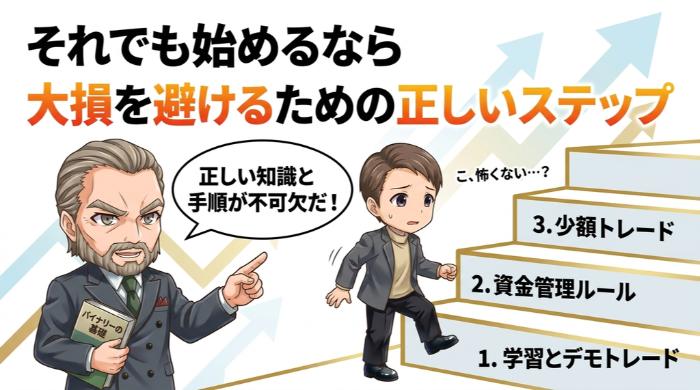 大損を避けるための正しいステップ