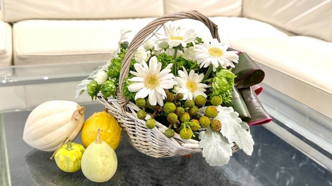 大人のハロウィンで遊び心を添える10月の花：ガーベラ