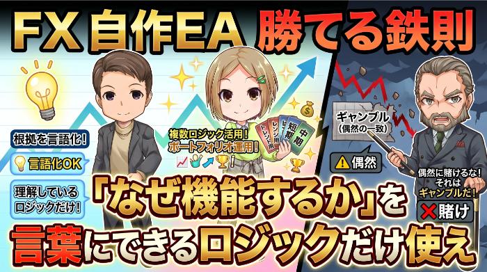 「なぜ機能するか」を言葉にできるロジックだけ使え