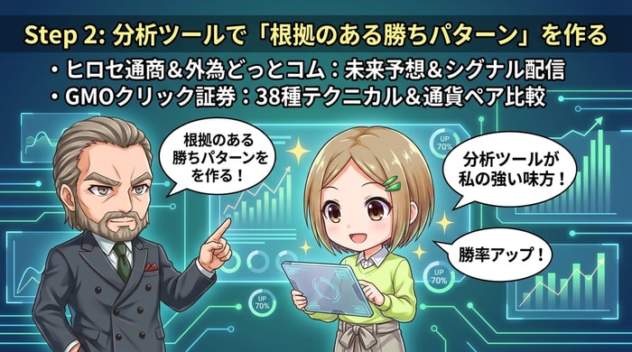 根拠ある勝ちパターンを見つける