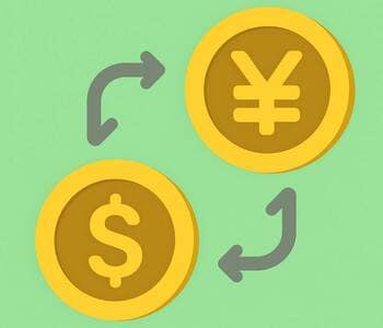 為替取引のイメージ図