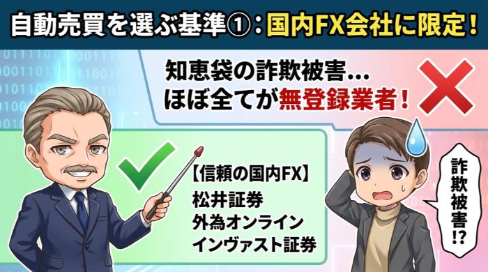 金融庁に登録された国内FX会社のサービスを選ぶ