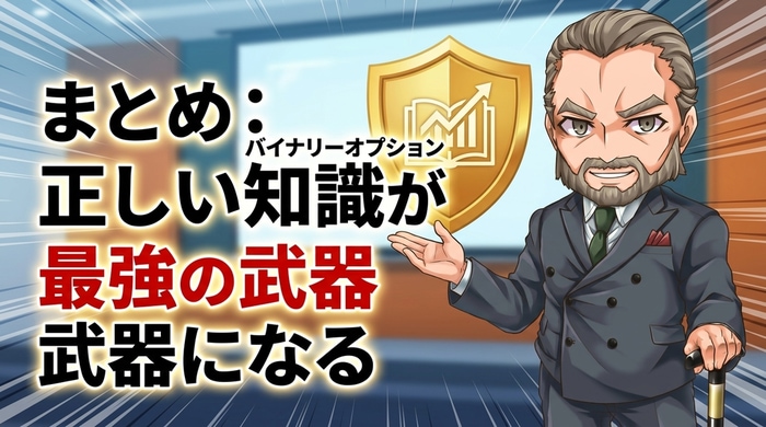 バイナリーオプションは正しい知識が武器になる