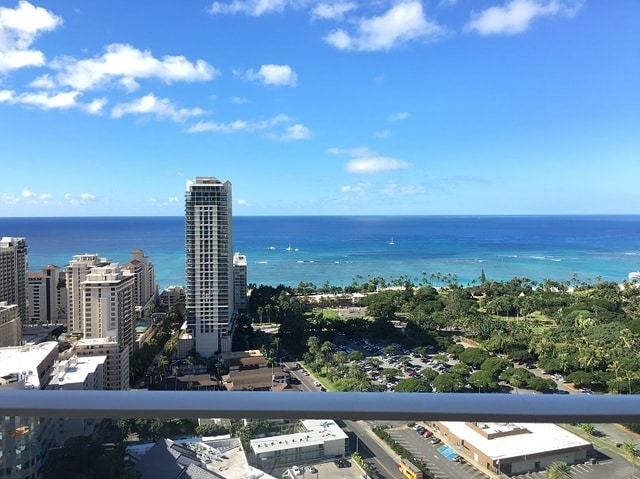 33階 バルコニーからの眺望