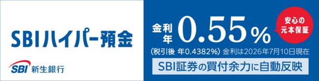 SBIハイパー預金