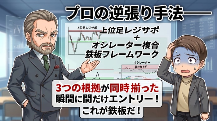 バイナリーオプション逆張りの鉄板フレーム