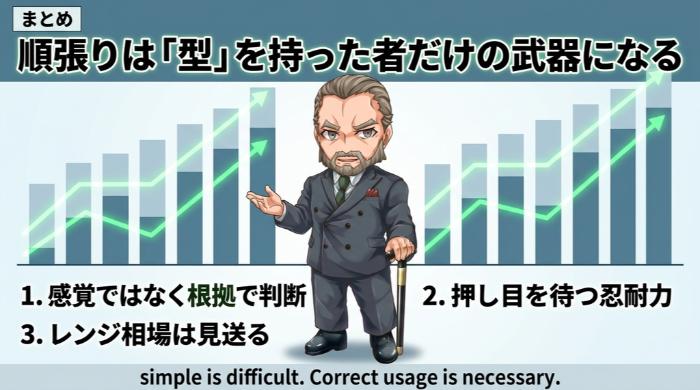 順張りは「型」を持った者だけの武器になる