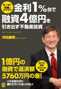 金利1％台で融資4億円を引き出す不動産投資