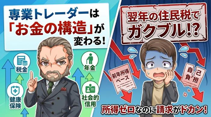 専業トレーダーになると変わる「お金の構造」