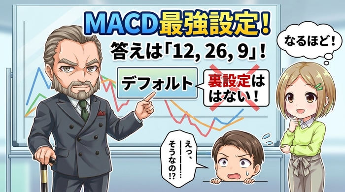MACDの最適設定は初期設定