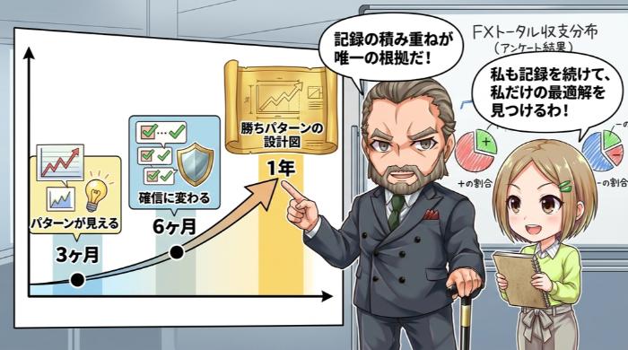 記録の積み重ねが「自分だけの最適解」を見つける唯一の根拠