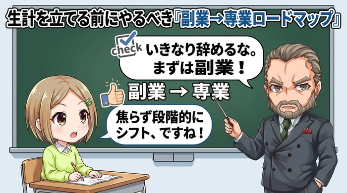 バイナリーオプション副業から専業へのロードマップ