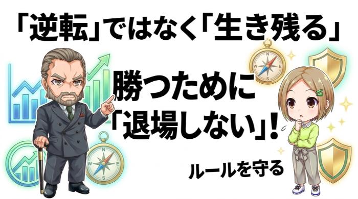 「逆転」ではなく「生き残る」…国内バイナリーで勝つためにやるべきこと