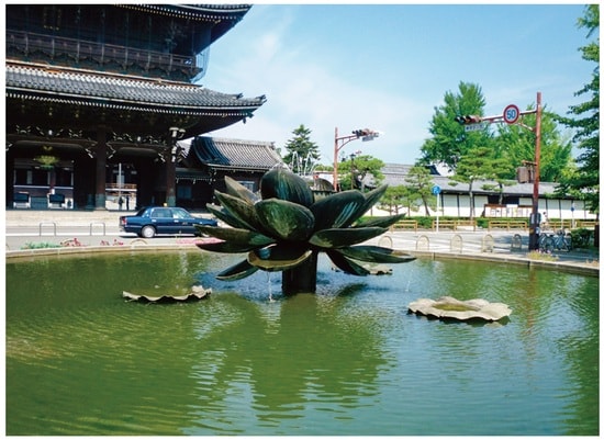 1918年 武田五一 京都市下京区烏丸通七条上ル常葉町 出所:『京都・大阪・神戸 名建築さんぽマップ増補改訂版』(エクスナレッジ)より抜粋