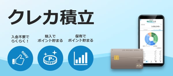 松井証券のクレカ積立