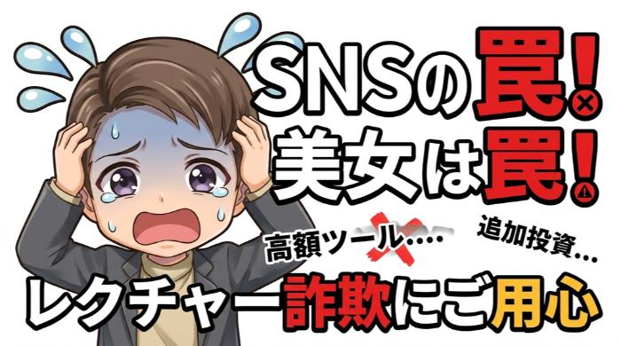 SNSで近づいてくる「レクチャー詐欺」の手口