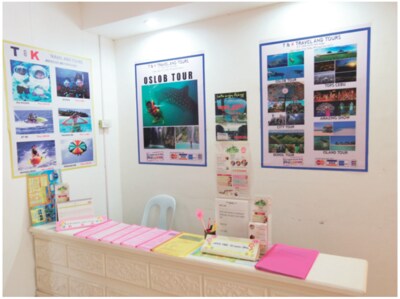 旅行相談カウンターで休暇の予定もバッチリ