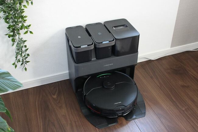 1つのドックにゴミ収集、モップ洗浄、給水機能を備えたロボロック『S7 MaxV Ultra』