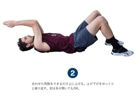 ラク筋トレ「アームリフト」