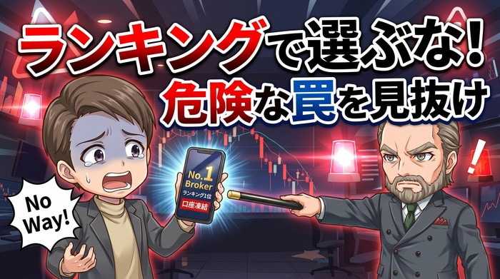 【危険】バイナリーオプション業者をランキングで選ぶな