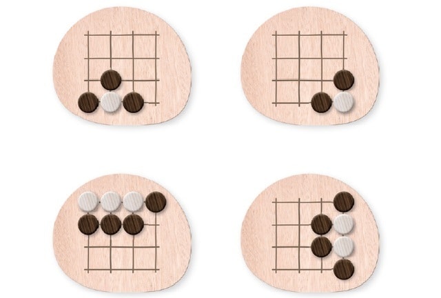 端や角を使うと、相手の医師を囲みやすくなる
