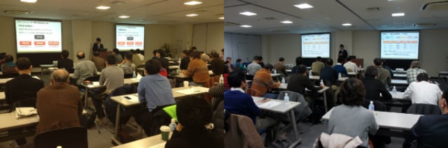幻冬舎会場でのセミナーの一コマ