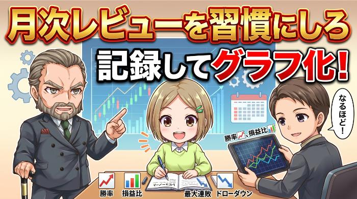 月次レビューを習慣にしろ